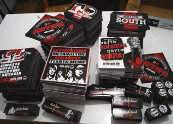antifa south αυτοκόλλητα