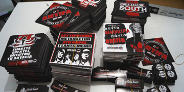 antifa south αυτοκόλλητα